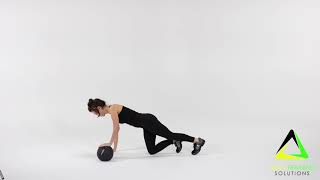 Alternating Med ball Push-ups