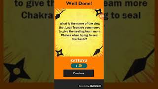 Shinobi Trivia - Naruto #Android screenshot 1