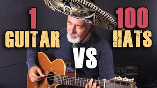 1 GUITAR, 100 HATS medley