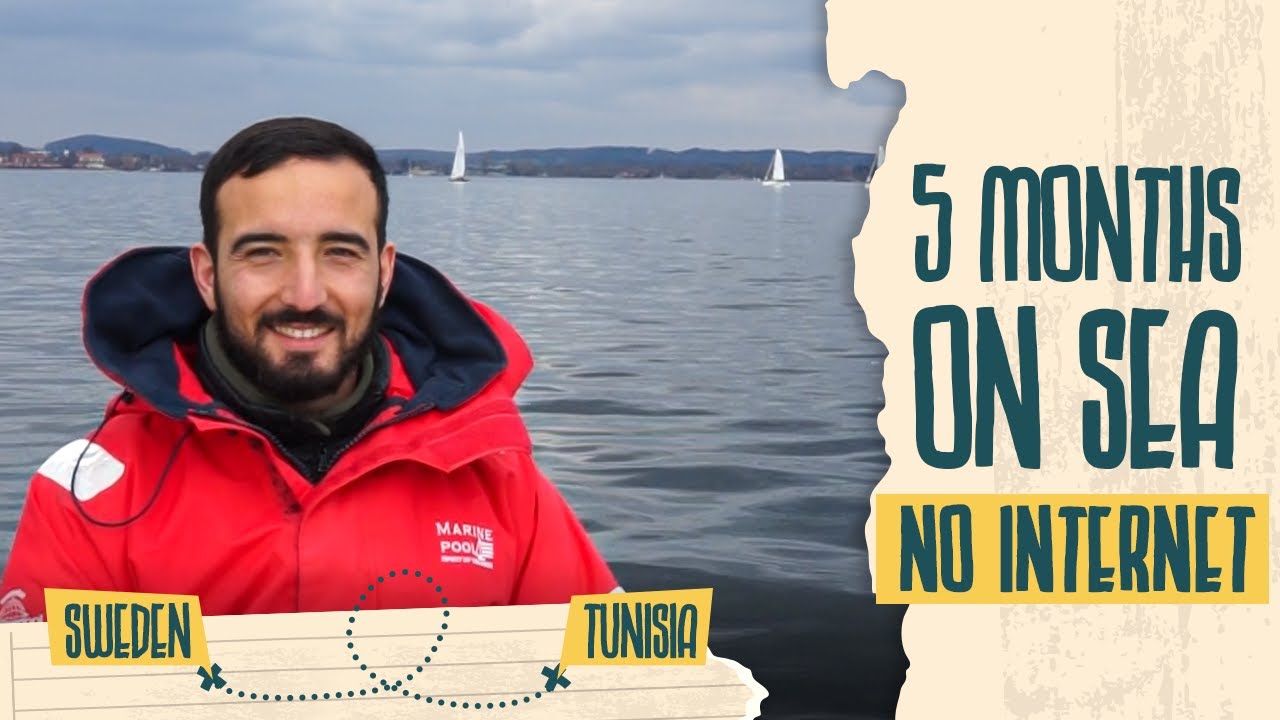 5 MONTHS ON SEA NO INTERNET - SAILING FROM SWEDEN TO TUNISIA/ NORTH AFRICA