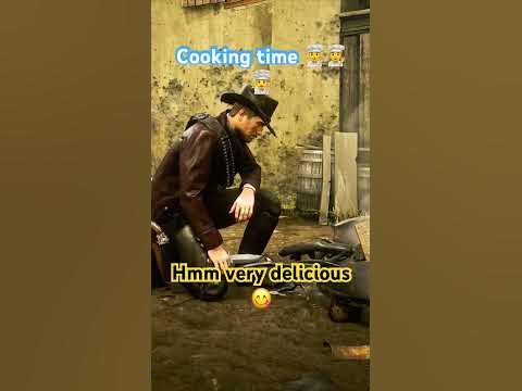 #shorts RDR2 Arthur Morgan's can cook delicious!!! - YouTube