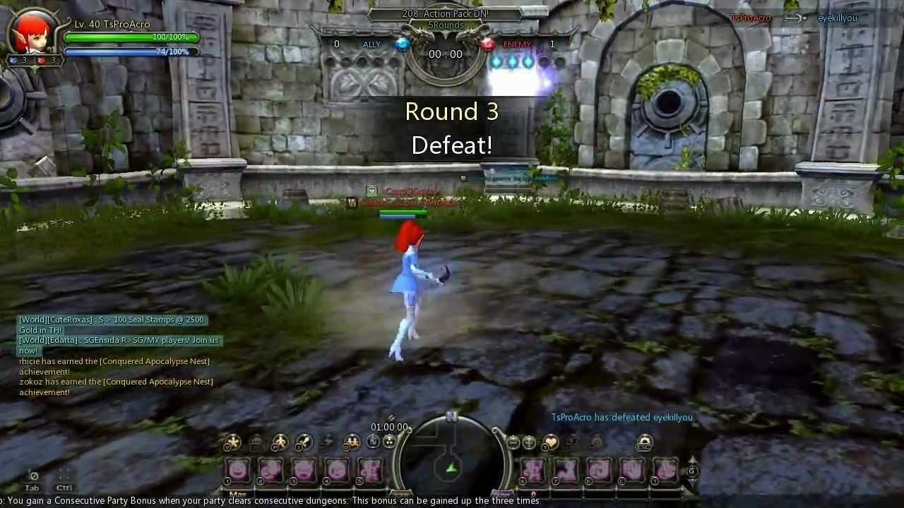 1v1 Invitational Tournament (Greenwood) - Top8 TsProAcro(Acrobat) vs eyekillyou(EL)