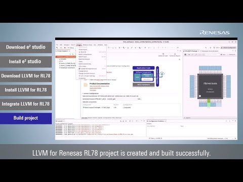 e² studio on Linux Quick Start Guide - Install e² studio and LLVM for RL78 Toolchain