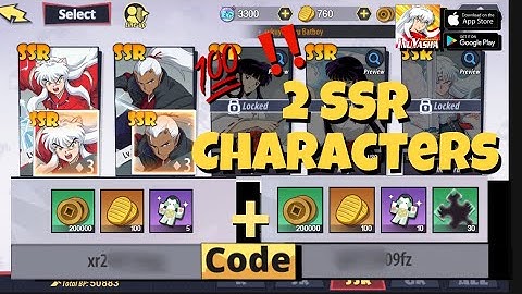 INUYASHA AWAKENING: 2 SSR REDEEM CODES HACKS | 1st and 2nd Codes + Chapter 1&2 Episode Story