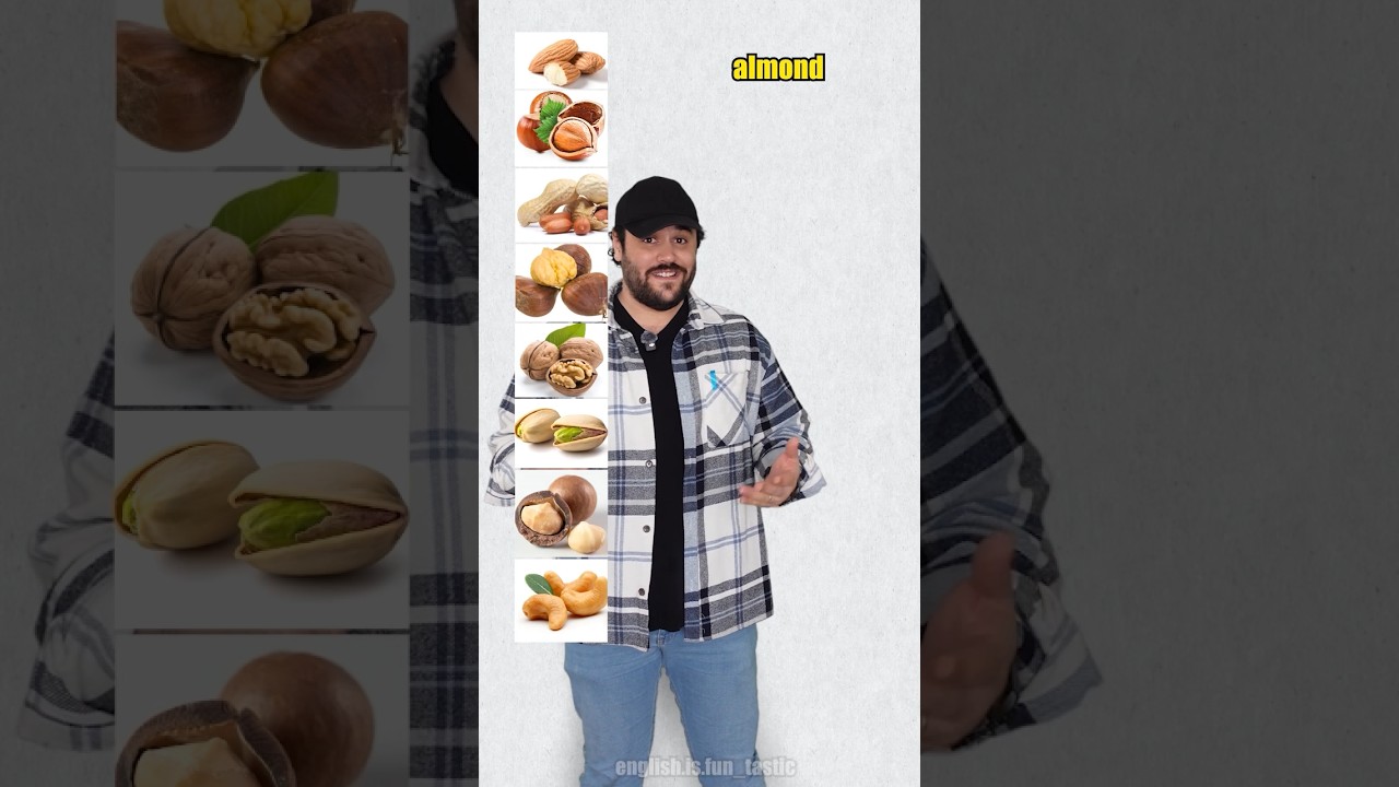 Nuts in English 🇬🇧🇺🇸🥜 