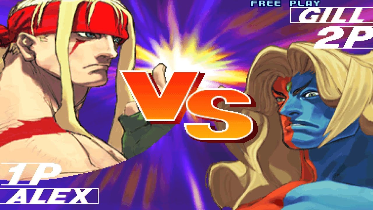 Alex VS Gill - Street Fighter III: 3rd Strike