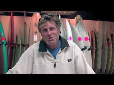 Larry Mabile wishing everyone a Merry Christmas at PB Surf Shop