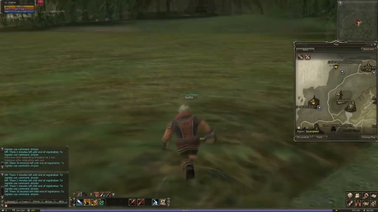 Lineage 2 Location Spot Farm spoil Animal Bone-  Dark Horror lvl 16