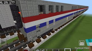 Minecraft Amtrak Dining car with full kitchen