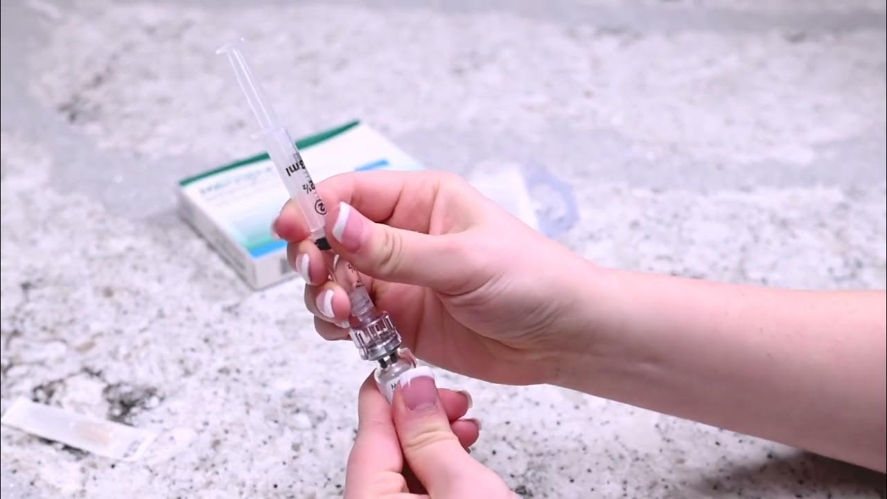 Menopur 150 IU Intramuscular Injection with Q Cap Meded Instructional Video by ReUnite Rx YouTube