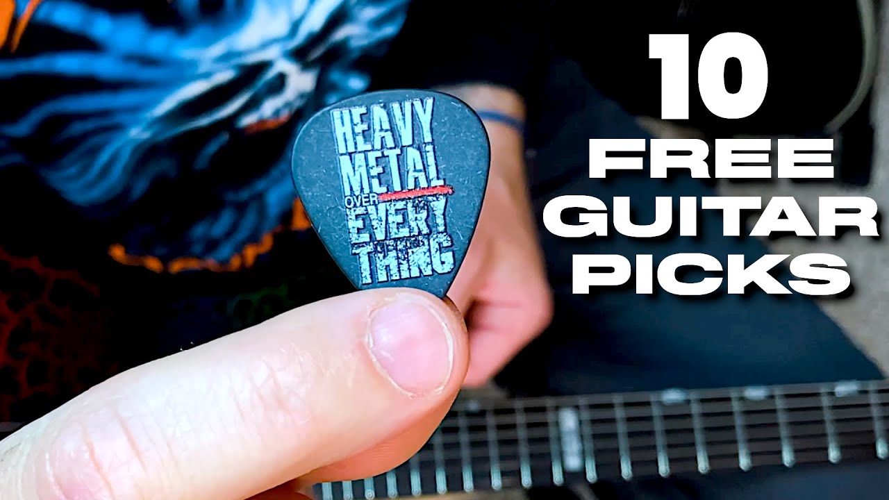 🎸Get 10 unique guitar picks for FREE! YouTube