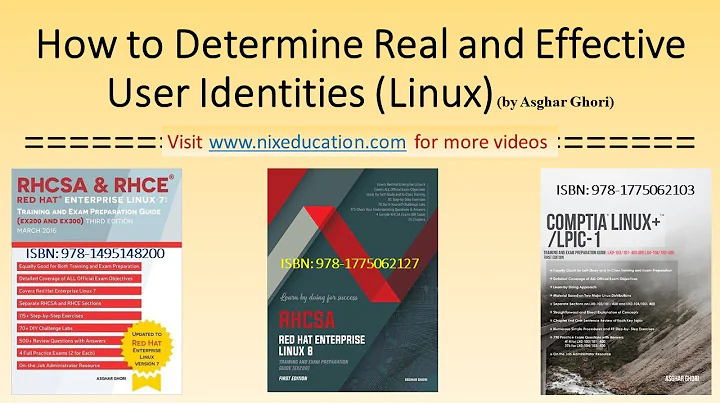 How to Determine Real and Effective User IDs in Linux