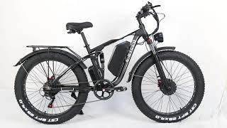 E·Bycco EB7PRO Dual Motor Electric Bike Installation, more details pls contact at ebyccous@gmail.com