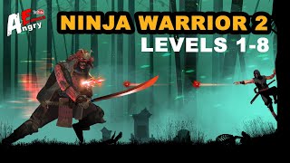 Ninja Warrior 2 - Levels 1-8 + BOSS / Gameplay Walkthrough (Android Game) screenshot 5