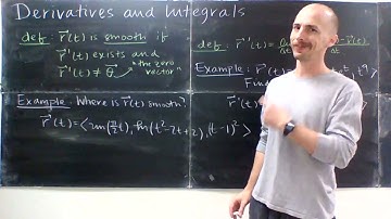 3. Derivatives and Integrals of Vector Valued Functions