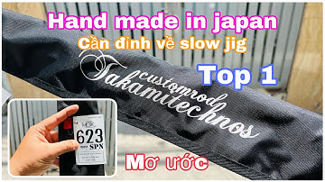 Cây cần câu slow jig đáng mua nhất ,đỉnh của slow jig ,takamitechnos moz 623spn ( 2022 )