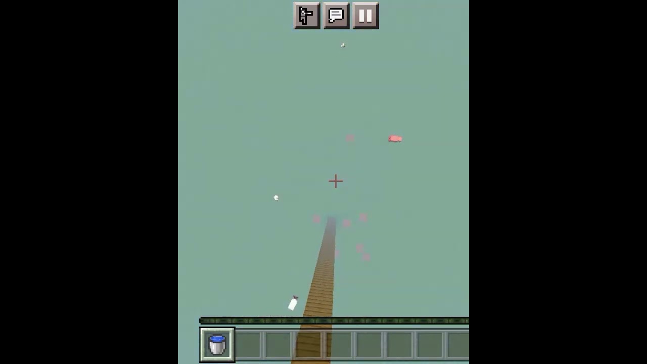 Water bucket trick in Minecraft YouTube