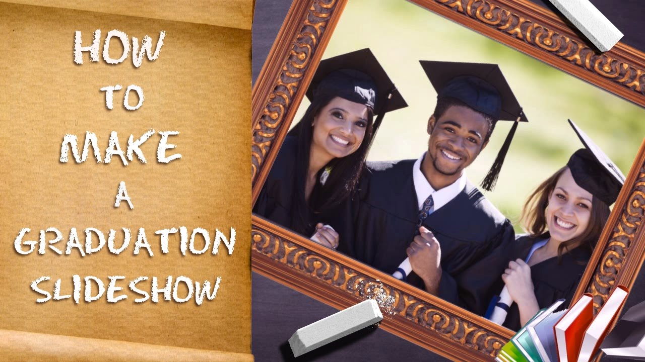 How To Make A Graduation Slideshow Youtube