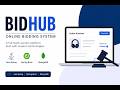 BIDHUB - Online Biding System Buit Using JAVA