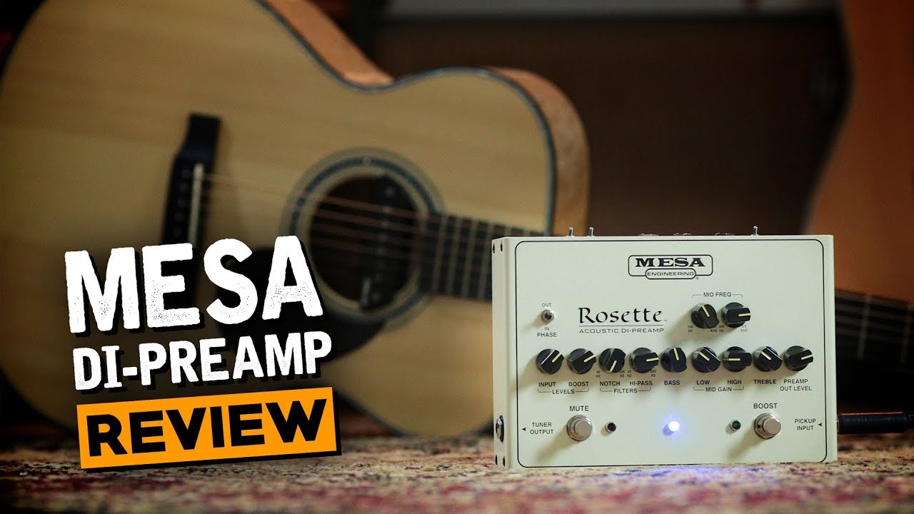 Mesa Boogie Rosette DI Review - YouTube