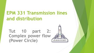 Tut 10 part 2: Complex power flow (Power Circle)