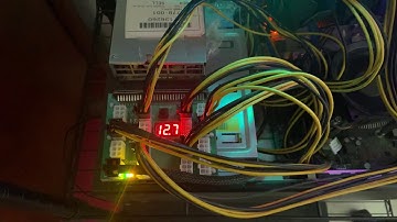 RX580 BTC Mining Rig Clean Install of Radeon Software and Fresh NiceHash Install. HP PSU Voltmeter?