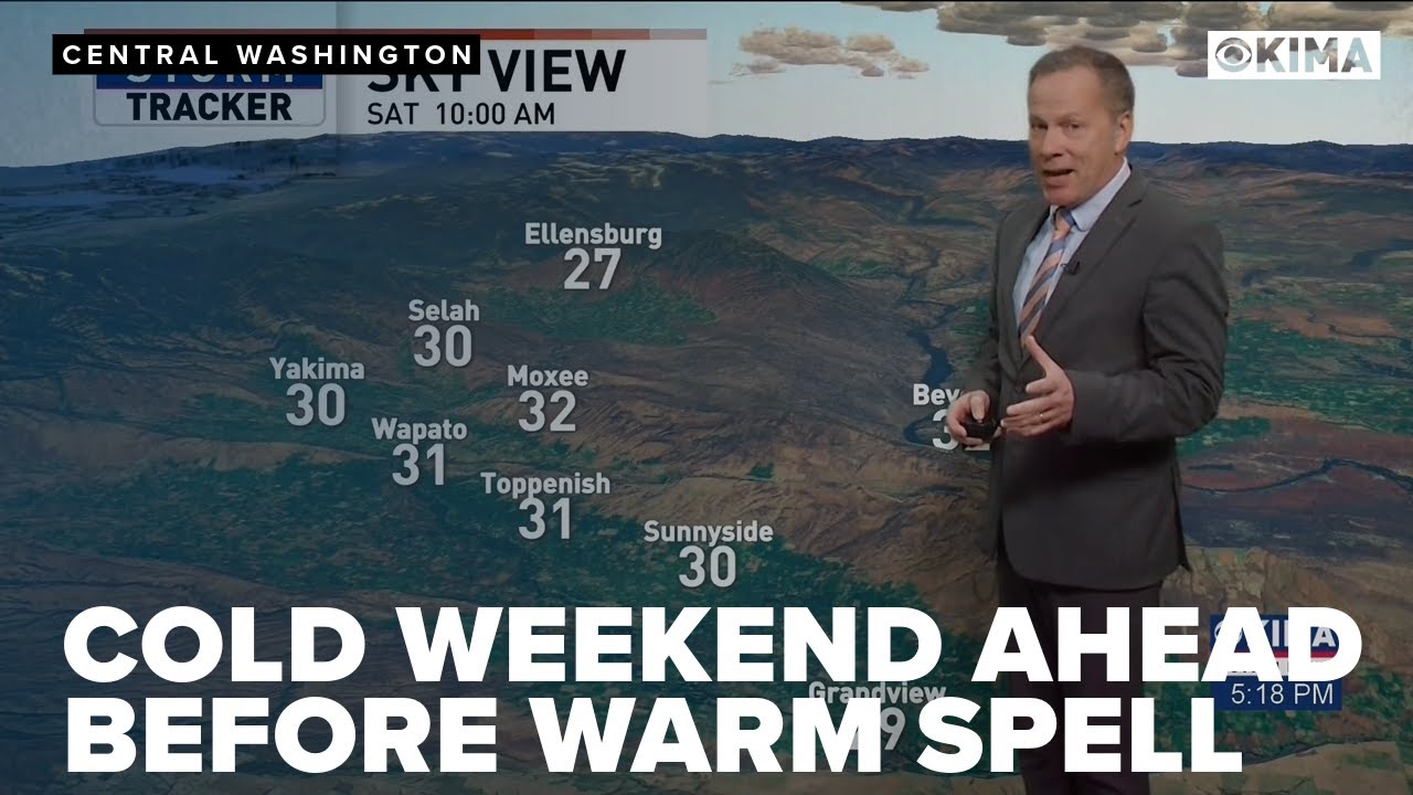 Cold Weekend Ahead Before Warm Spell - YouTube