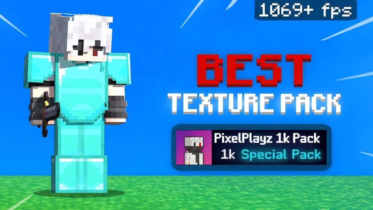 My 1K Special Pvp Texture Pack Release + Best Fps Boost Pack! Pojav ...