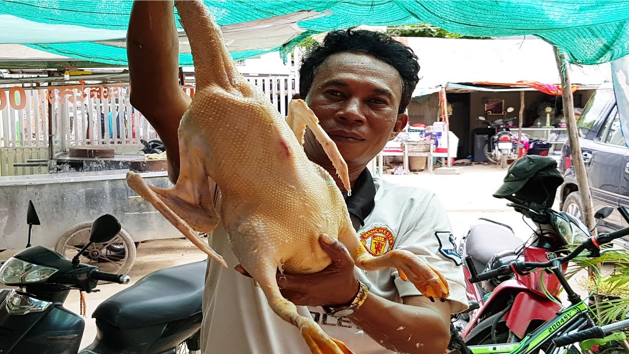 Curried Goose 6KG GOOSE CURRY RECIPE - How To Make Goose Curry - Village Cambodian ...