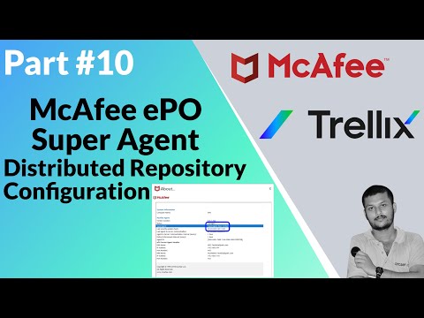 McAfee Super Agent Distributed Repository Configuration