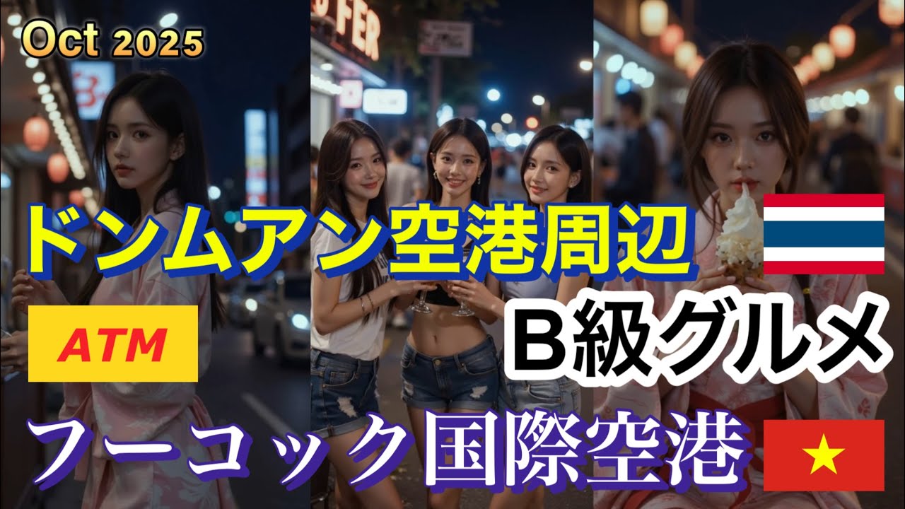 ✈️ タイ旅行・ドンムアン空港周辺ホテル【ドンムアンホテル】ご案内。トランジットに最適⁉️ フーコック島・エアアジアでのフライト、空港ATMのご紹介‼️ Don Mueang & Phu Quoc