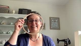 Flosstube Extra 2 - Wrapped Hoop Tutorial