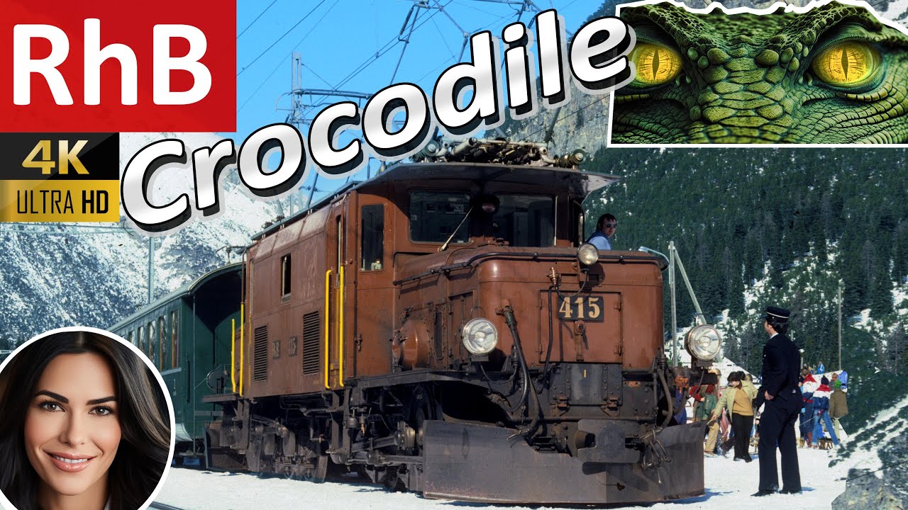 RhB Ge 6/6 I Krokodil Lok - Der große Film - ab 1929 bis heute, Rhätischen Bahn, Rhaetian Railway 4K