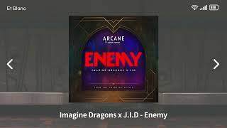 Imagine Dragons, JID - Enemy [ 1시간 ]