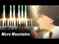 "Move Mountains" - Carole & Tuesday キャロル&チューズデイ Episode 9 OST (Piano)