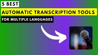 5 Best Automatic Transcription Software for Multiple Languages - Multilingual Transcription screenshot 2