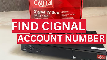 How to FIND CIGNAL Account number online?