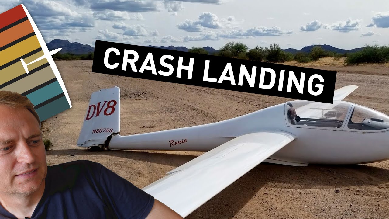Glider Crash Landing Instructor Reacts! YouTube