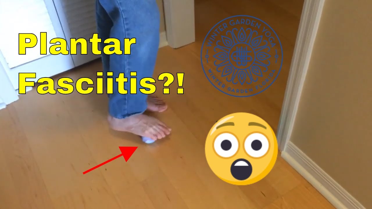 PLANTAR FASCIITIS |Follow Along| Treatment, Winter Garden  Yoga