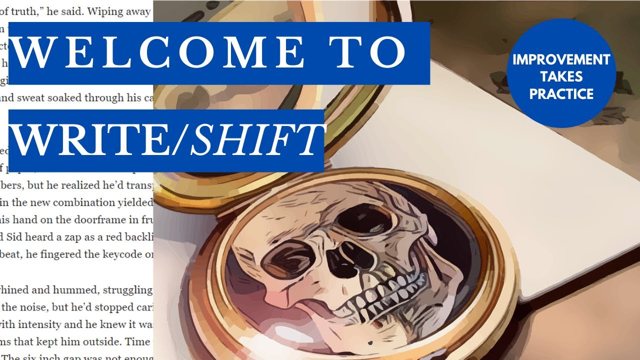 Welcome to Write Shift, a Writing Vlog for Creative Writing - YouTube