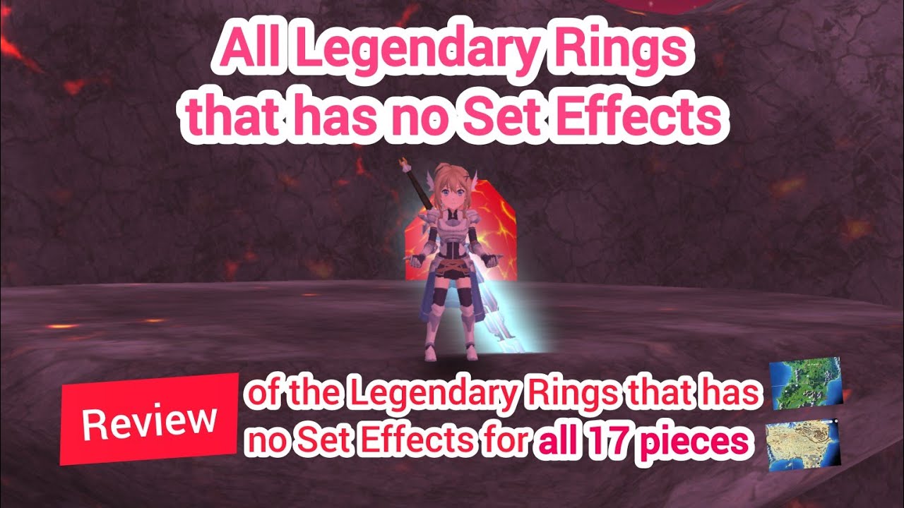All Legendary Rings that has no Set Effects (Total of 17) (Review) | Epic Conquest 2