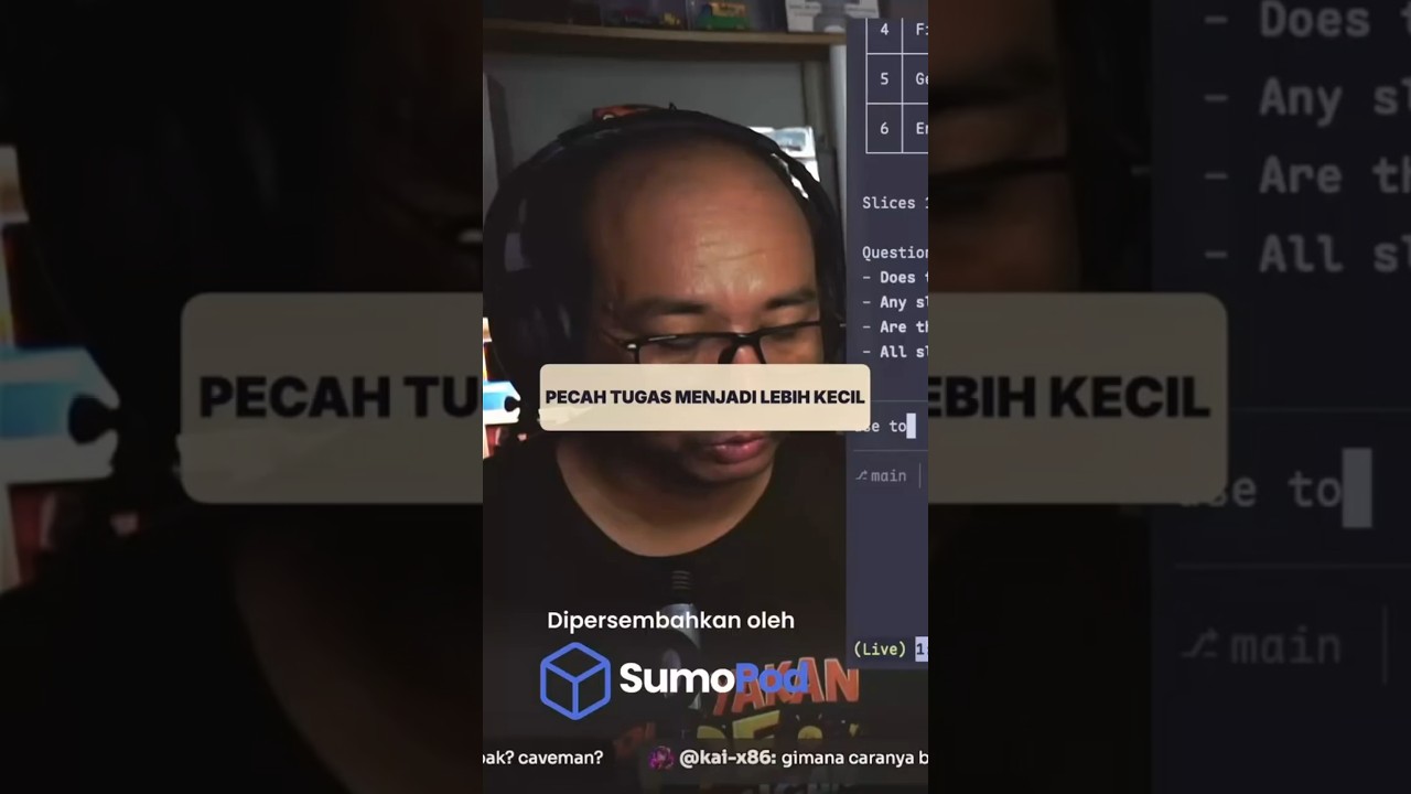 Cuplikan video: Pecah tugas besar menjadi lebih kecil dengan #AI #skills
