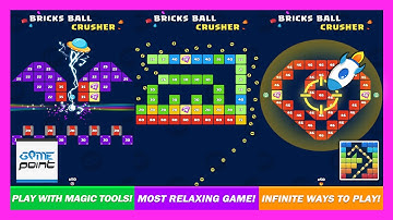 Bricks Ball Crusher Game - Best Ball Brick Breaker Game - Classic Brick Game || @GamePointPK