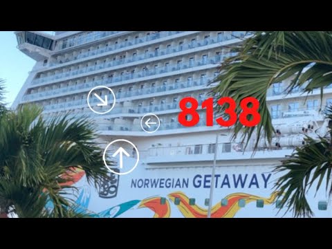 Norwegian Getaway Balcony room 8138, Secret Extended Balcony! Big Bang for the buck!