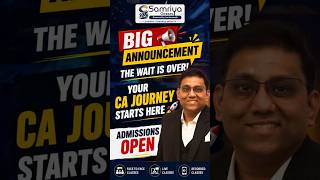 BIG ANNOUNCEMENT 🚨 CA Inter May 2027 Batch Starting From 25 May #cainter #shorts