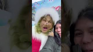 Finally Met the Grinch at Universal Studios #thegrinch #youtube #christmas #xmas #what #santa #yes