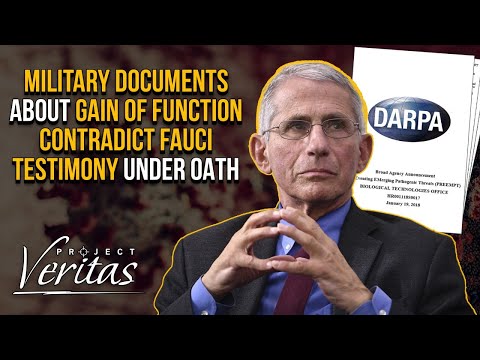 Military Documents about Gain of Function contradict Fauci testimony under oath #ExposeFauci