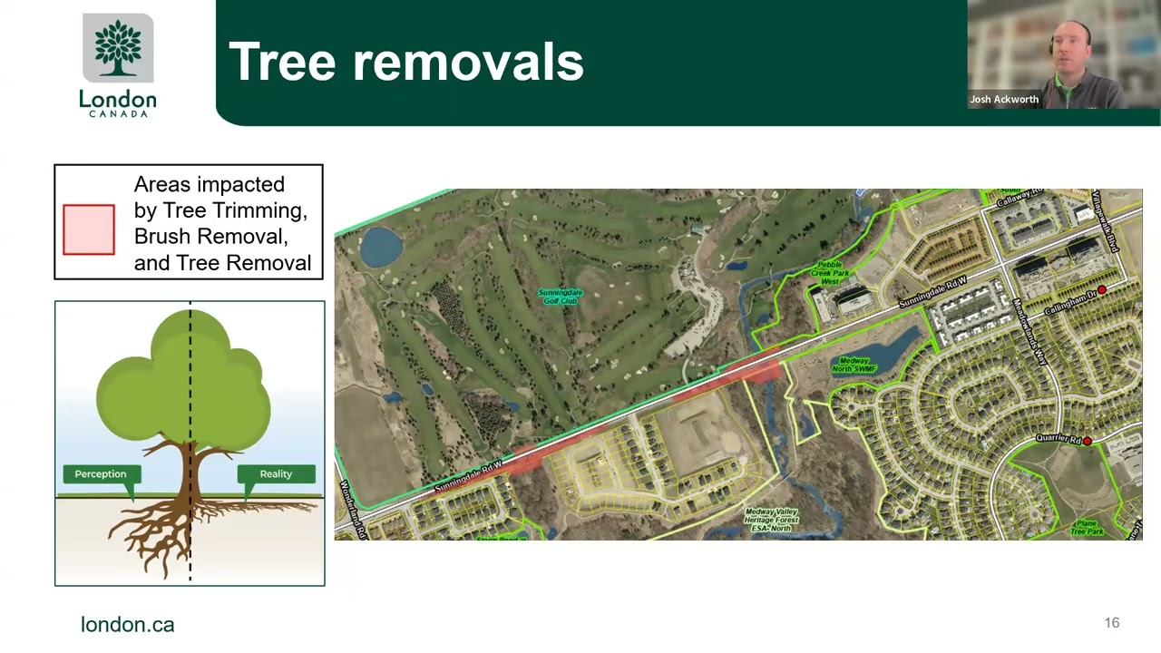 Проект расширения дороги Саннингдейл