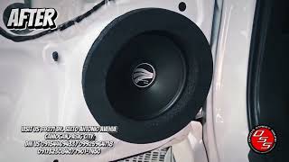 From factory sound to premium audio experience. Mitsubishi Montero installed with Rainbow Speakers🔥