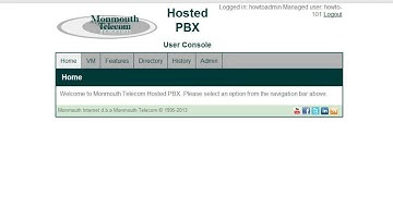 Hosted PBX Web Portal: Voicemail To Email
